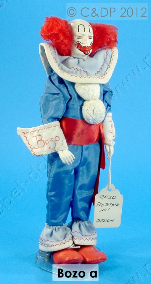 bozo the clown stuffed doll